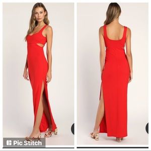 NWT cutout maxi dress